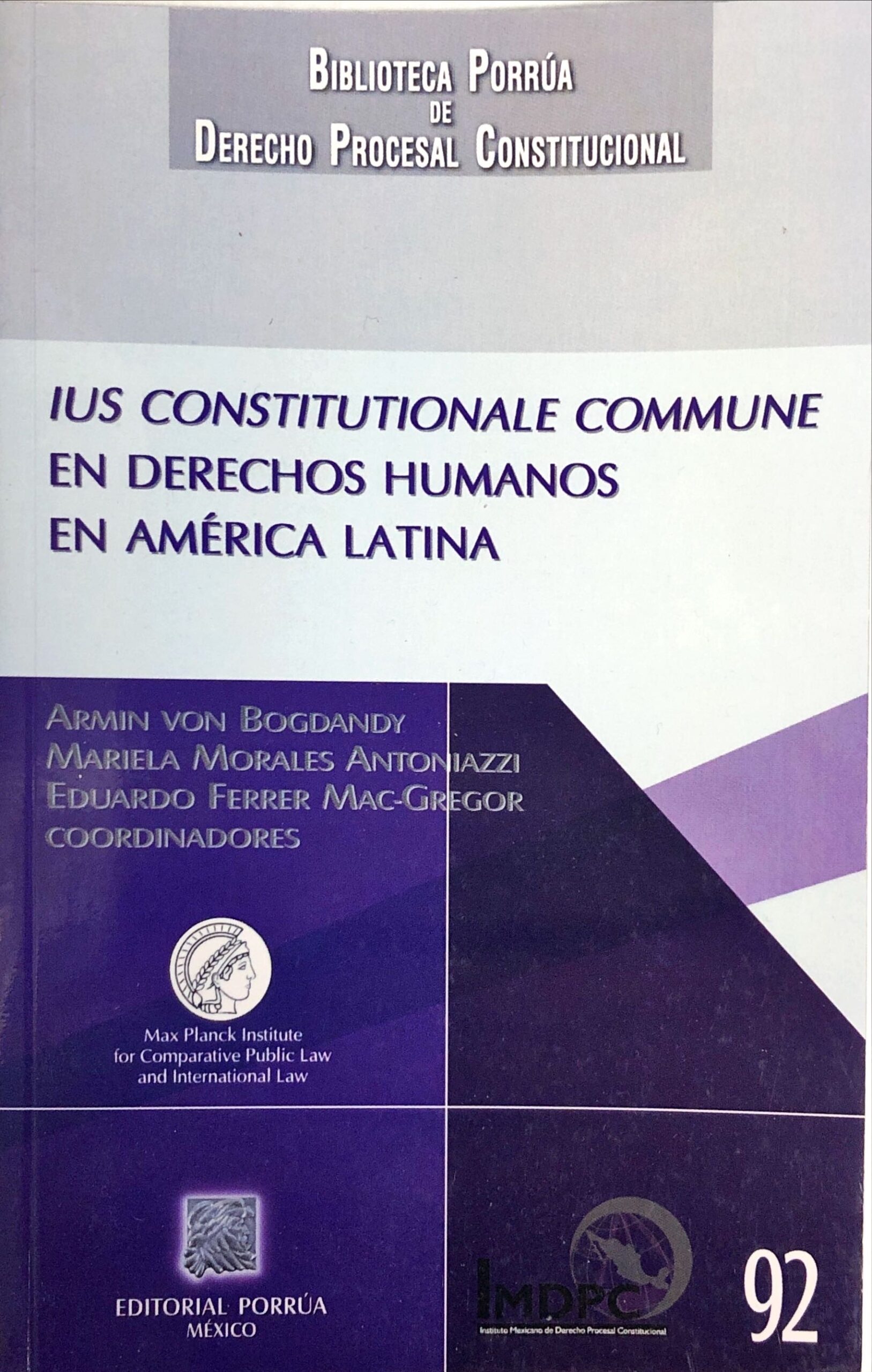 Ius constitutionale commune en derechos humanos en América Latina